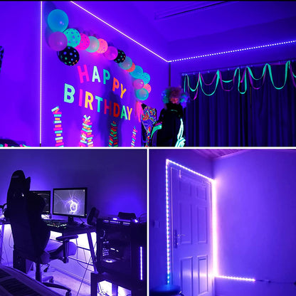 lamvip 9.84 英尺UV灯条带