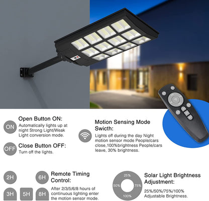 lamvip 1000W 户外太阳能路灯